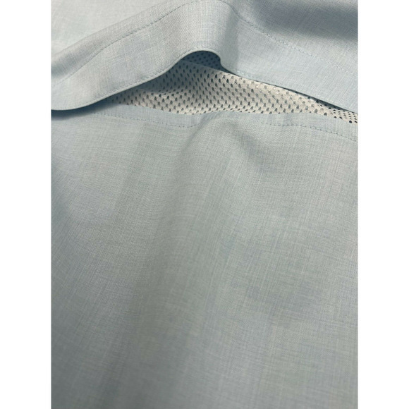 Orvis Trout Bum Men's Vented Fishing Outdoor Blue Long Sleeve Shirt‎ Size 2XL - Picture 7 of 12